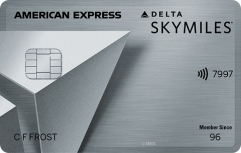 Delta SkyMiles® Platinum American Express Card logo.