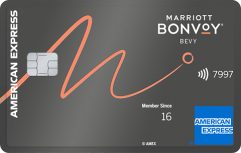Marriott Bonvoy Bevy™ American Express® Card logo.