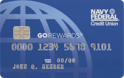 GO REWARDS&reg; Credit Card logo.