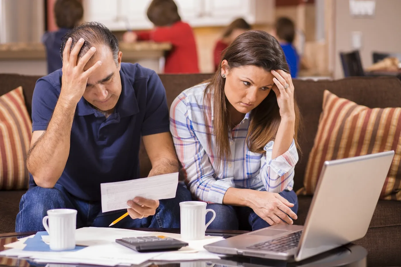 A man and woman struggle with foreclosure, wondering what will happen to their equity.