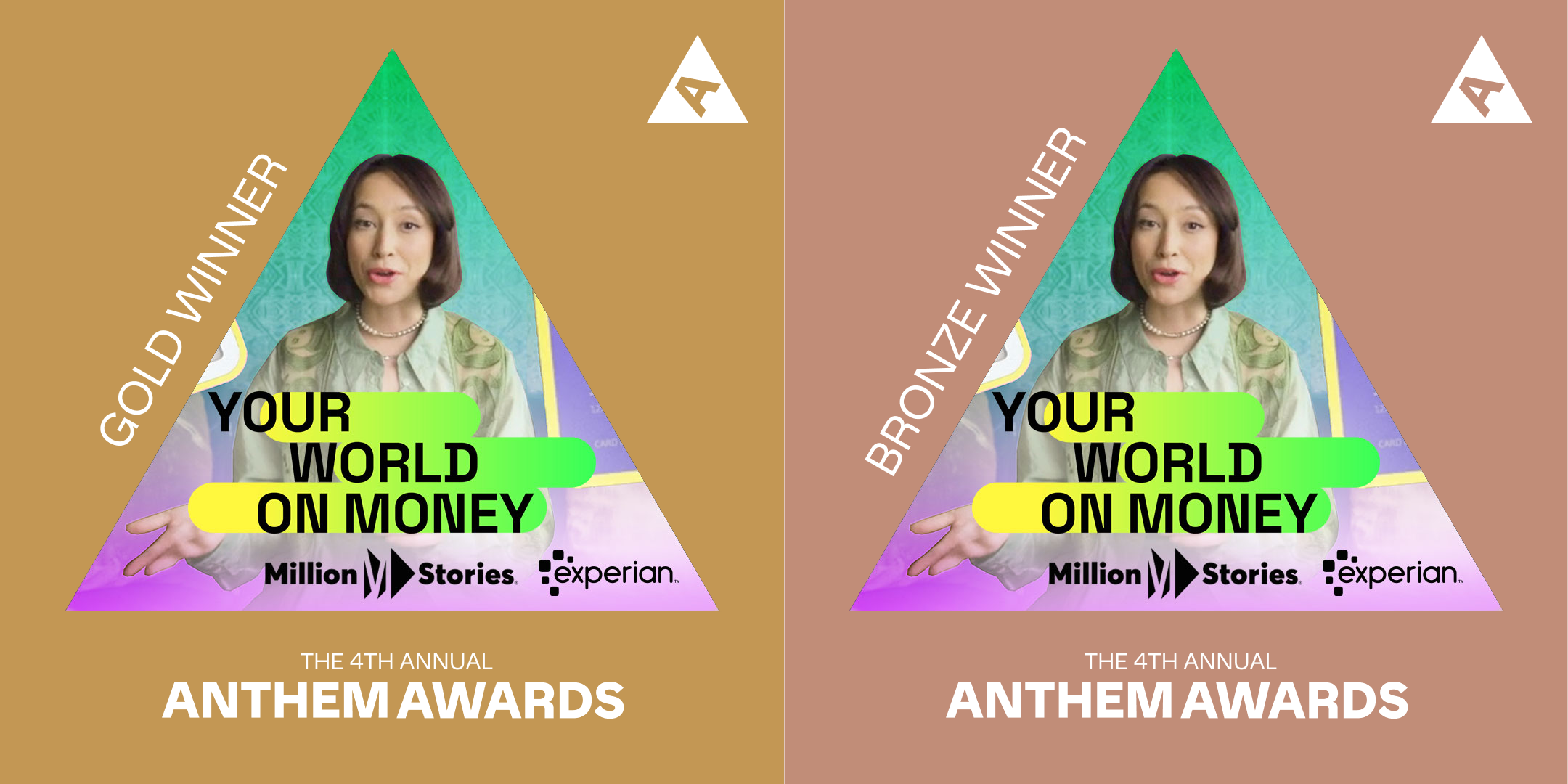 YWOM Anthem Award Winner Gold and Bronze