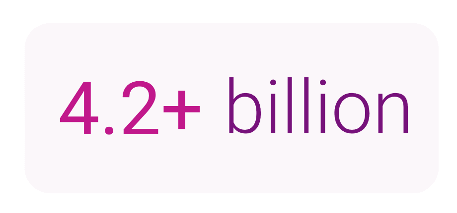 4.2+ billion digital IDs