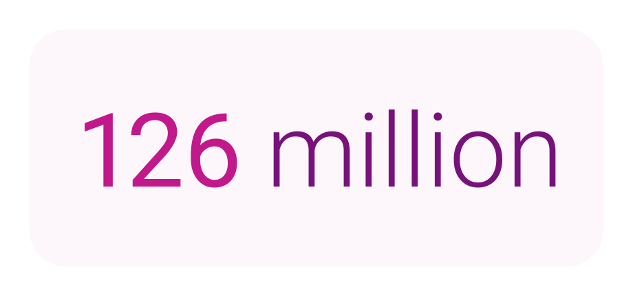 126 million
