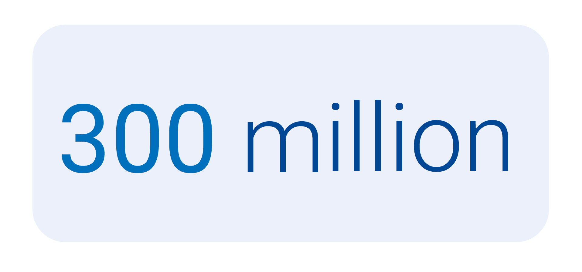 300 million