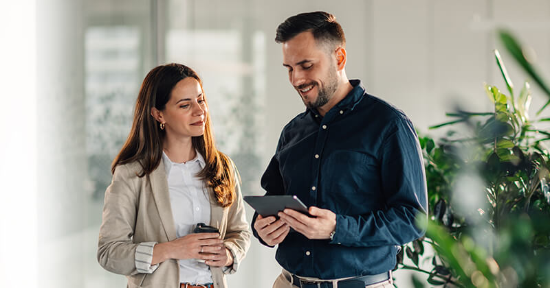 Discussing digital strategy