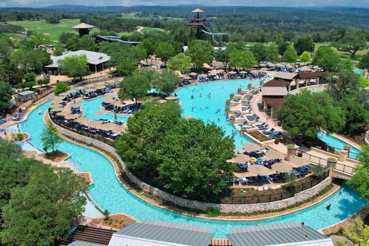 resort pool complex