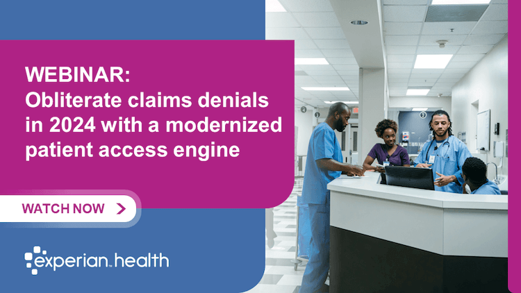 Modernized patient access engine webinar banner 