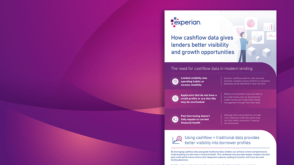 Harness the power of cashflow data