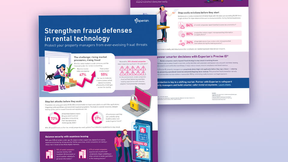 Strengthen fraud defenses in rental technology