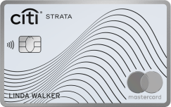 Citi Strata℠ Card logo.