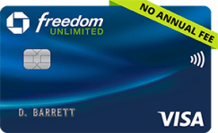 Chase Freedom Unlimited® logo.