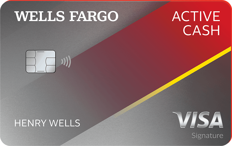 Wells Fargo Active Cash® Card logo.
