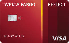 Wells Fargo Reflect® Card logo.