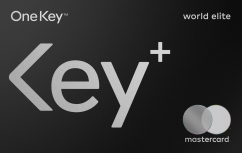 One Key+™ Card logo.