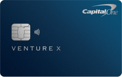 Capital One Venture X Rewards Credit Card TESTV6 logo.