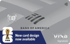 Bank of America® Unlimited Cash Rewards credit card logo.